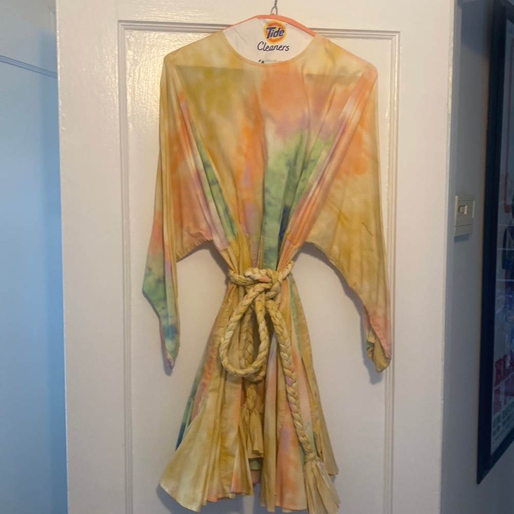 Rhode Resort tie die dress